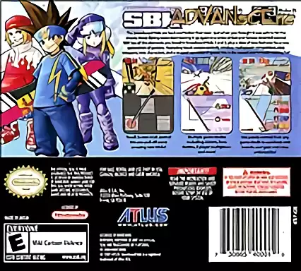 Image n° 2 - boxback : Snowboard Kids - SBK